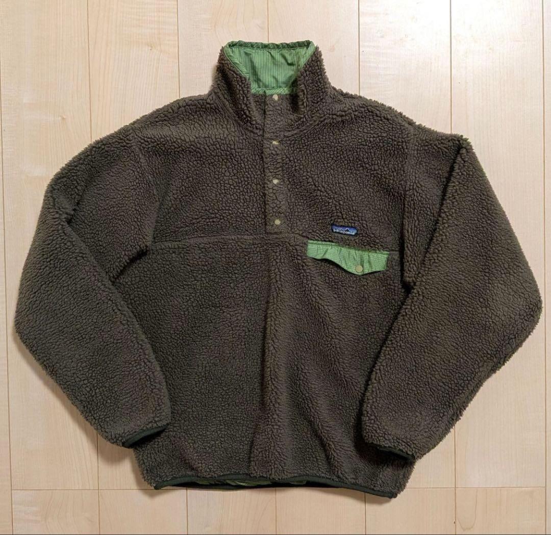 美品　パタゴニア　スナップT　グリセード　リバーシブル 値下げ！美品！パタゴニア スナップt リバーシブル グリセード