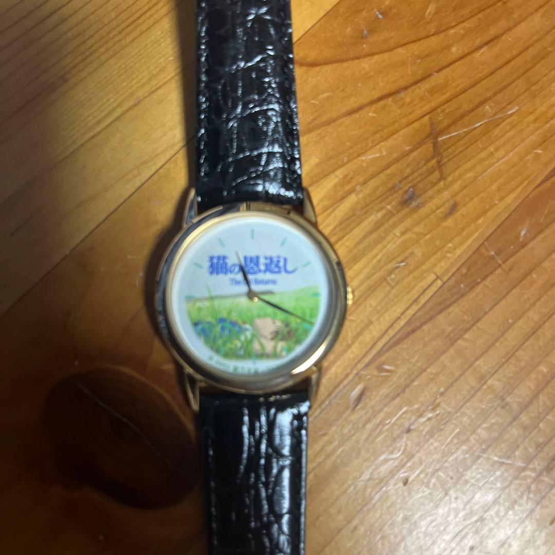 スタジオジブリ猫の恩返し腕時計 - メルカリ