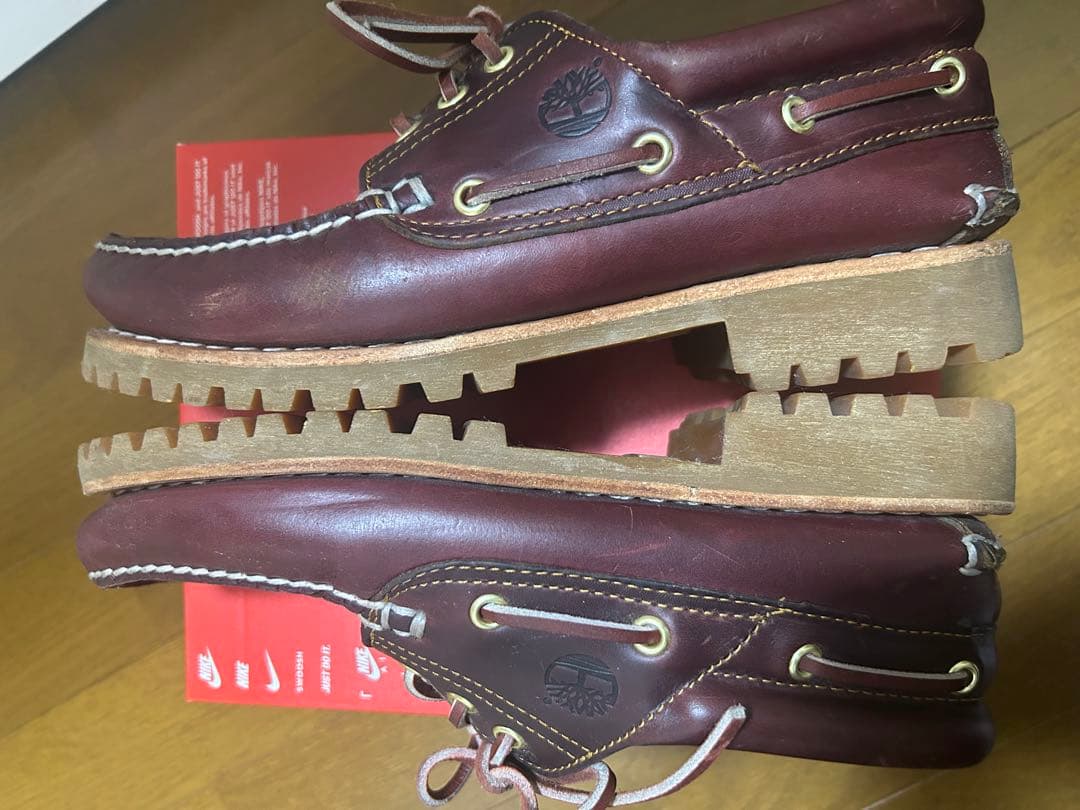 Timberland バーガンディ 3eye 26.5cm