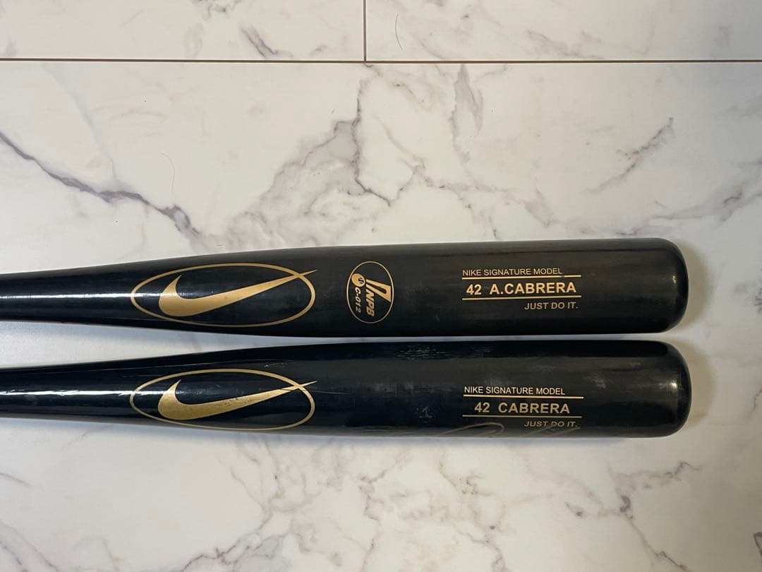 西武ライオンズ アレックス・カブレラ 実使用 NPBバット サイン入り