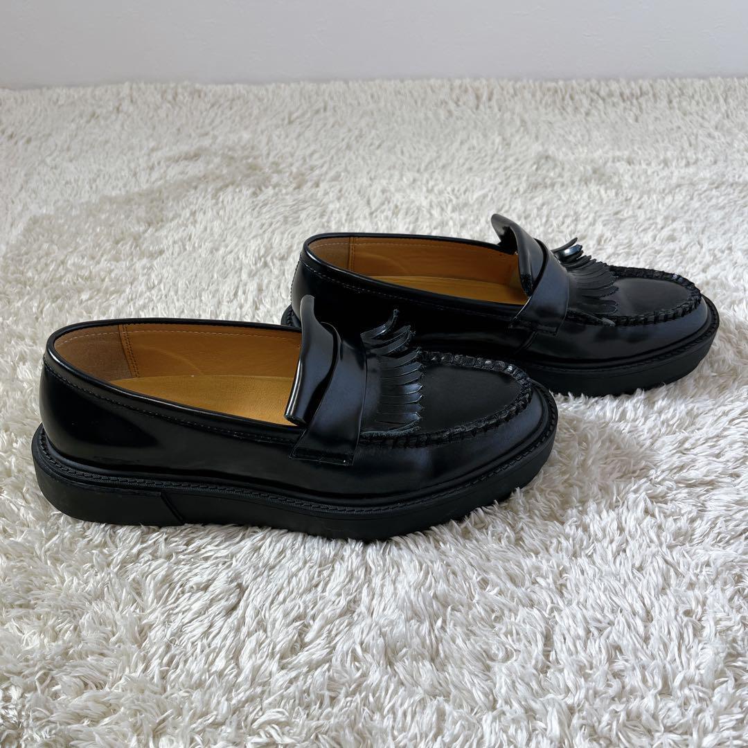美品】 UNITED TOKYO ローファー プラットフォーム 革靴 レザー - メルカリ