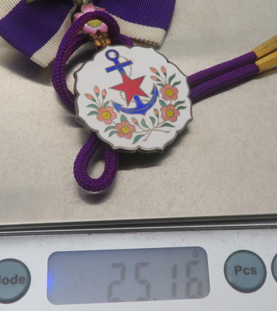 1087、愛國婦人會特別有功章 軍隊 勲章 記章 徽章記念章