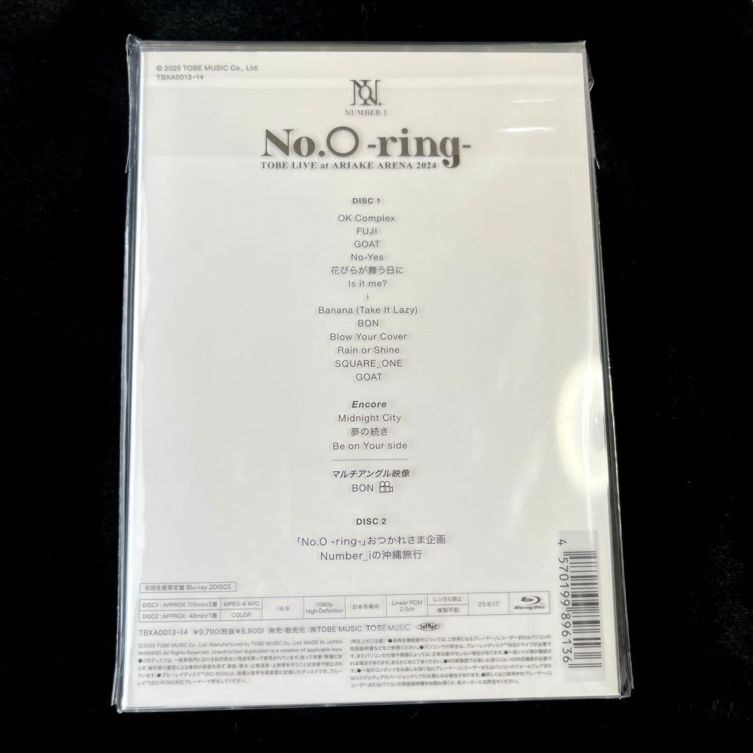 Number_i No.O-ring- DVD 2形態 新品未開封
