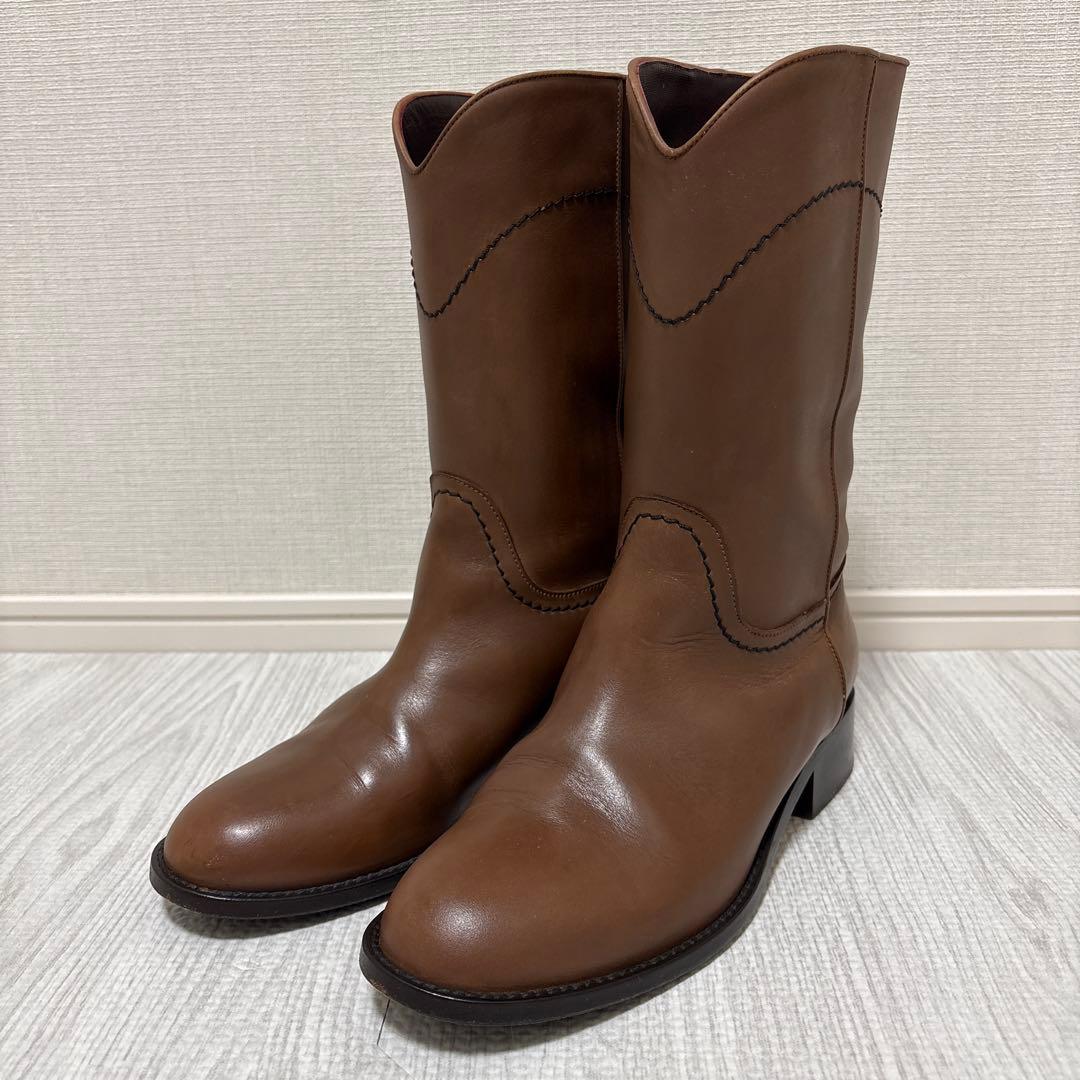 人気】定価32万 CHANEL シャネル ココマーク ウエスタンショートブーツ