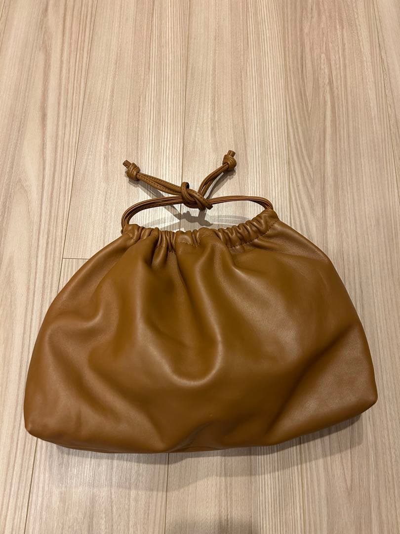 クラッチバッグ　ドローストリング ショルダーバッグ　　CELERI CELERI/セルリ】 BIG POUCH（クラッチバッグ）｜Deuxieme Classe