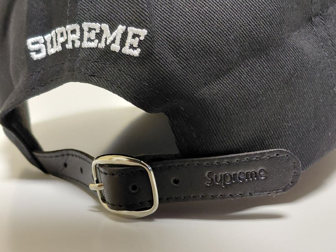 【極美品】 Supreme　S Logo　6-Panel　\"Black\"