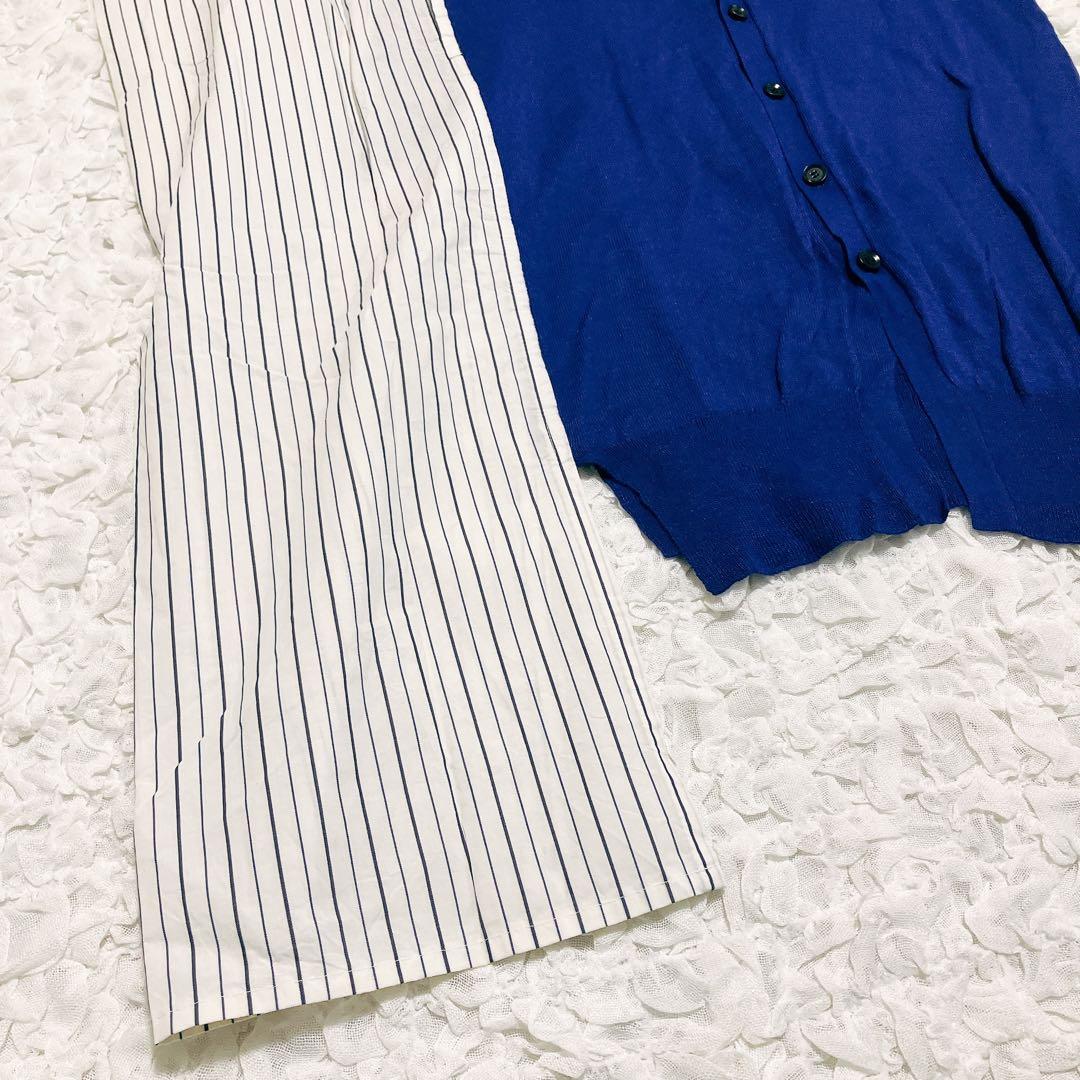 RISMAT by Y's ヨウジヤマモト 変形ロングカーディガン シャツ切替