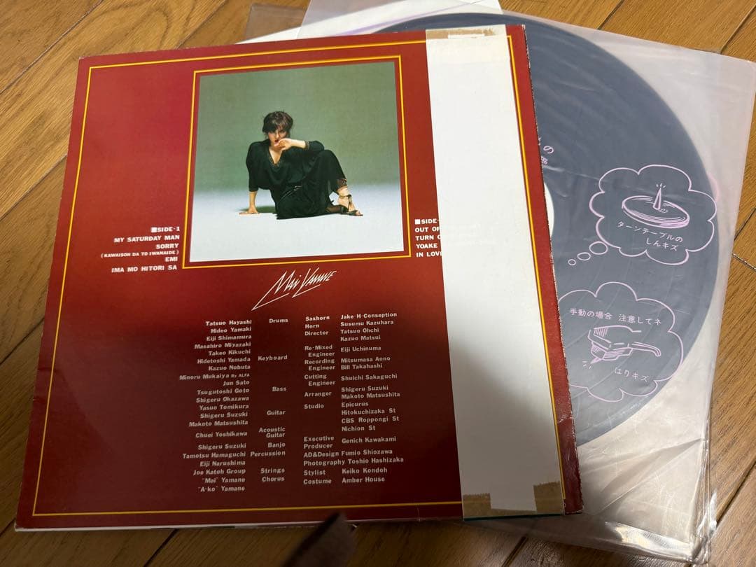 「SORRY」山根麻衣　Mai Yamane LPレコード