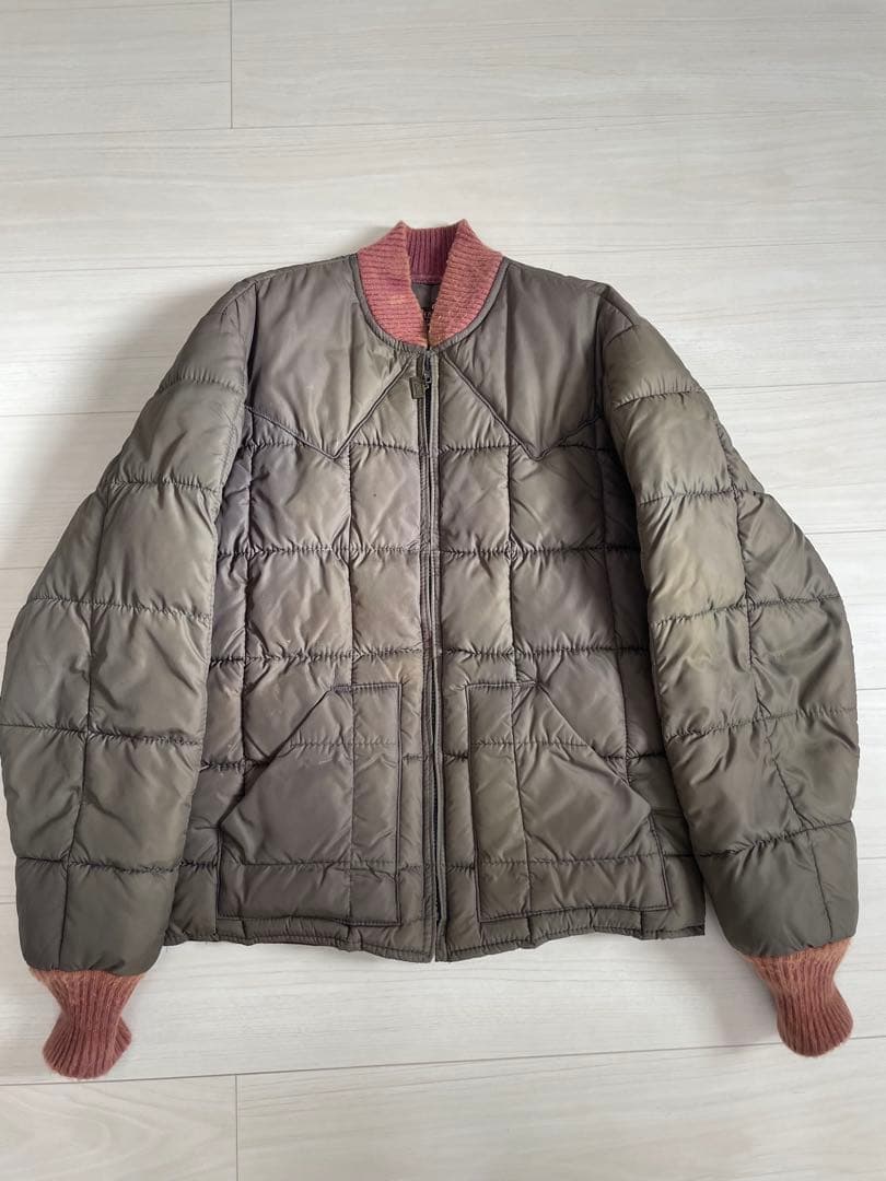 【USA製】Walls キルティングジャケット ウェスタンヨーク 希少 ダック地 Walls（ウォールズ）の「【ヴィンテージ古着】WALLS ウォールズ ダック