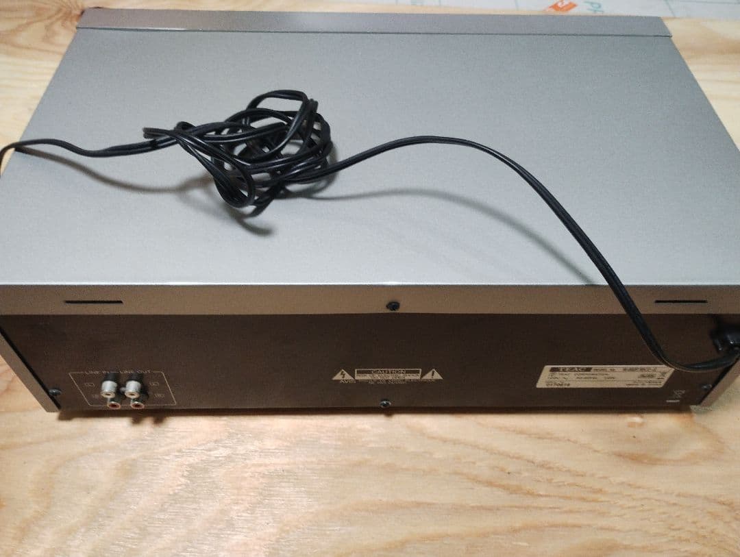 動作◎ TASCAM TEAC ダブルカセットプレーヤー ダブルカセットデッキ