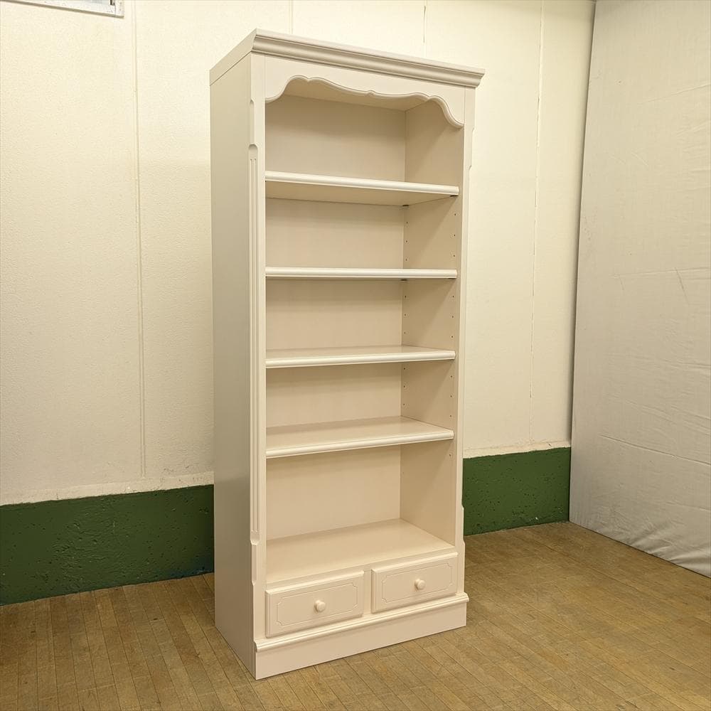 カリモク　本棚　本箱　書棚　オープンラック　ブックシェルフ　キャビネット　飾り棚 楽天市場】【開梱設置無料】 カリモク 書棚 ガラス扉付き 本棚