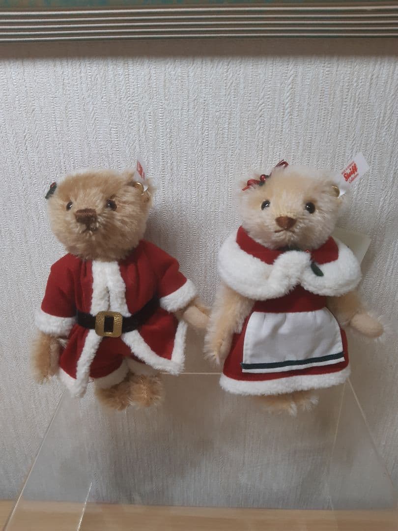 シュタイフ　小さなクリスマスベア テディベアのジミー（クリスマス） | ドイツ最高級テディベアの