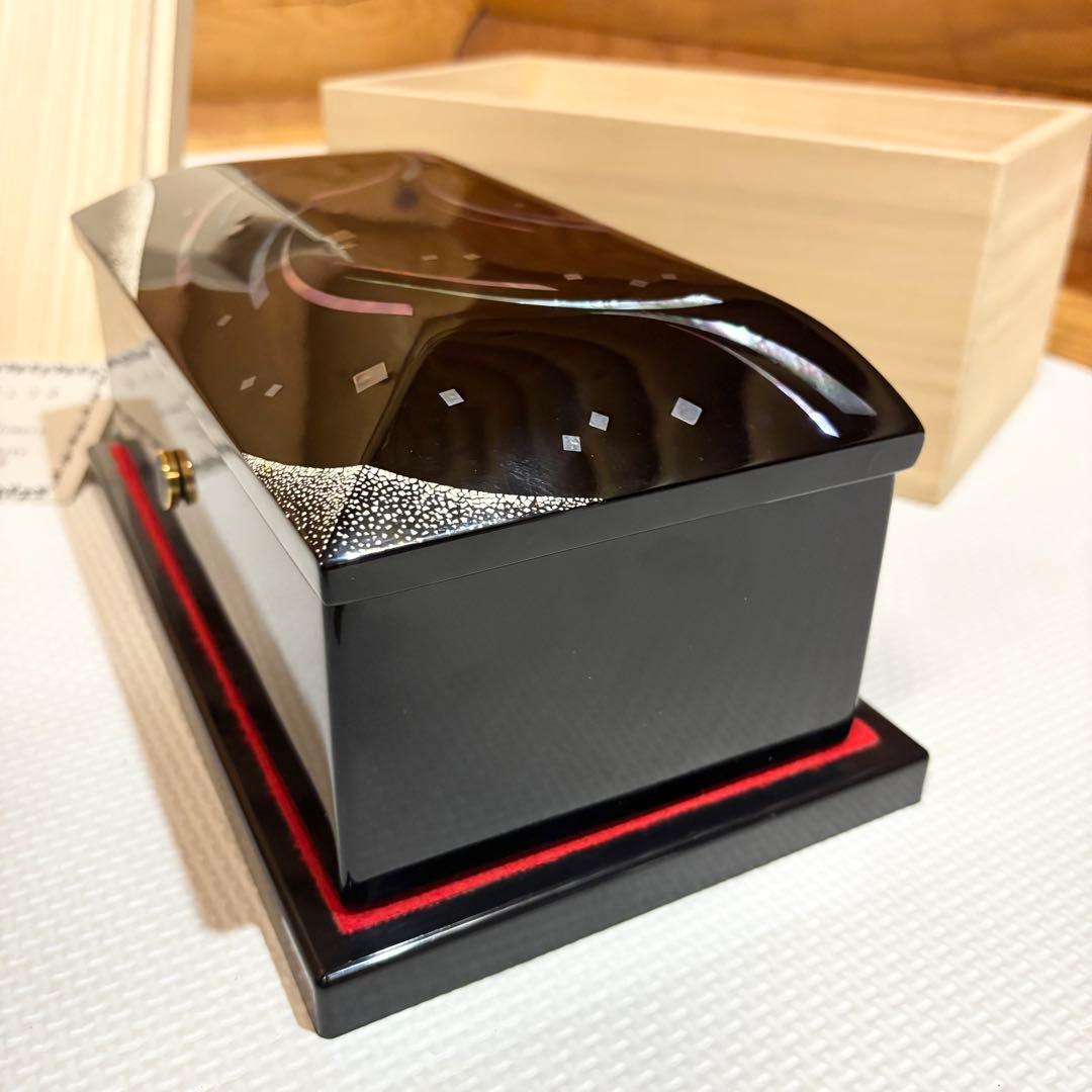 希少】SANKYO 宮原隆岳 ORPHEUS オルゴール 50弁 螺鈿 漆器 - メルカリ