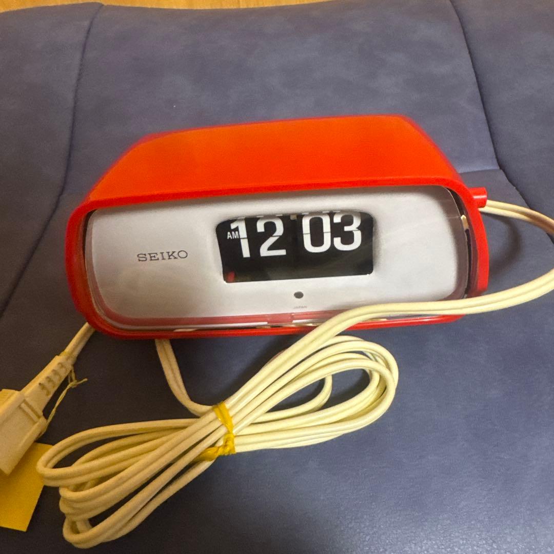 な*じ様 SEIKOパタパタ時計 デジタルクロック DZ634 昭和レトロ - メルカリ