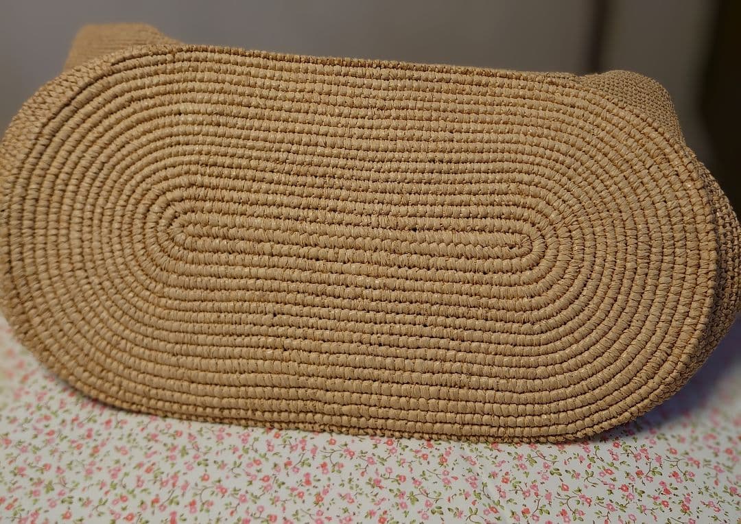 heidi klein ラフィアかごバッグ タッセル付き - メルカリ