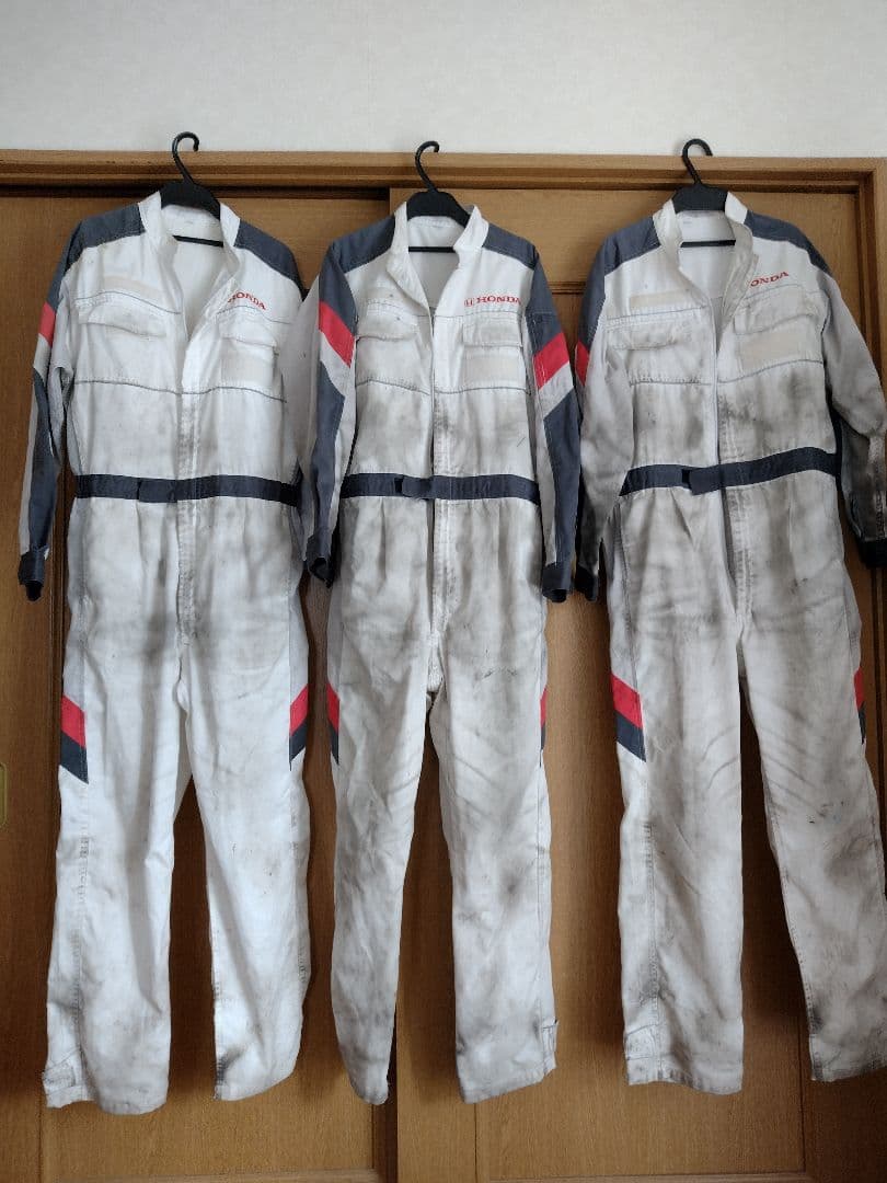 ホンダ HONDA 作業用つなぎ 3着セット - メルカリ