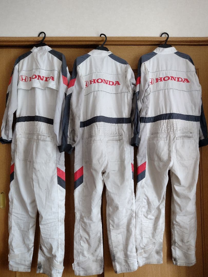 ホンダ HONDA 作業用つなぎ 3着セット - メルカリ