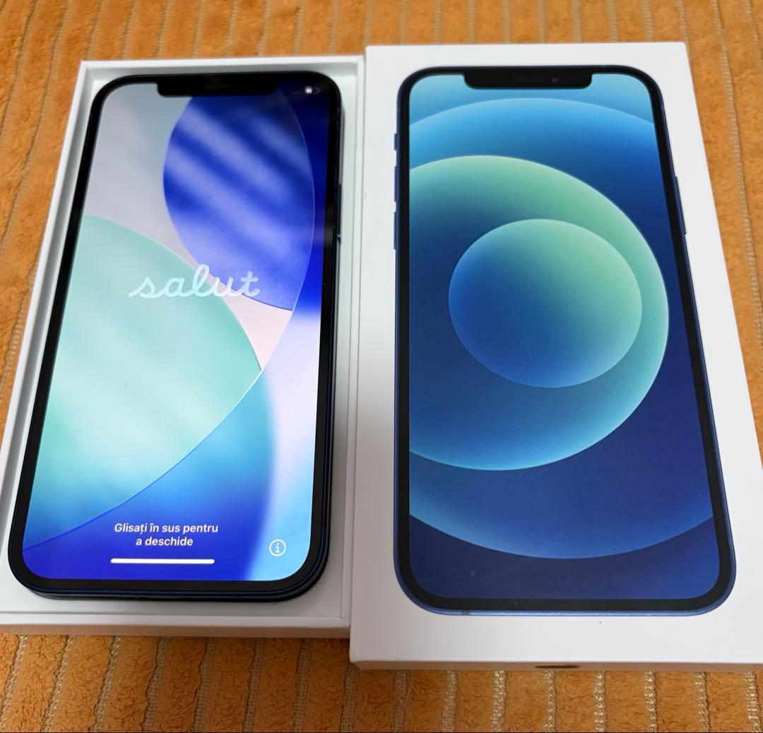 iPhone12 64GB 本体　ブルー Amazon.com: Apple iPhone 12, 64GB, Blue - Unlocked (Renewed