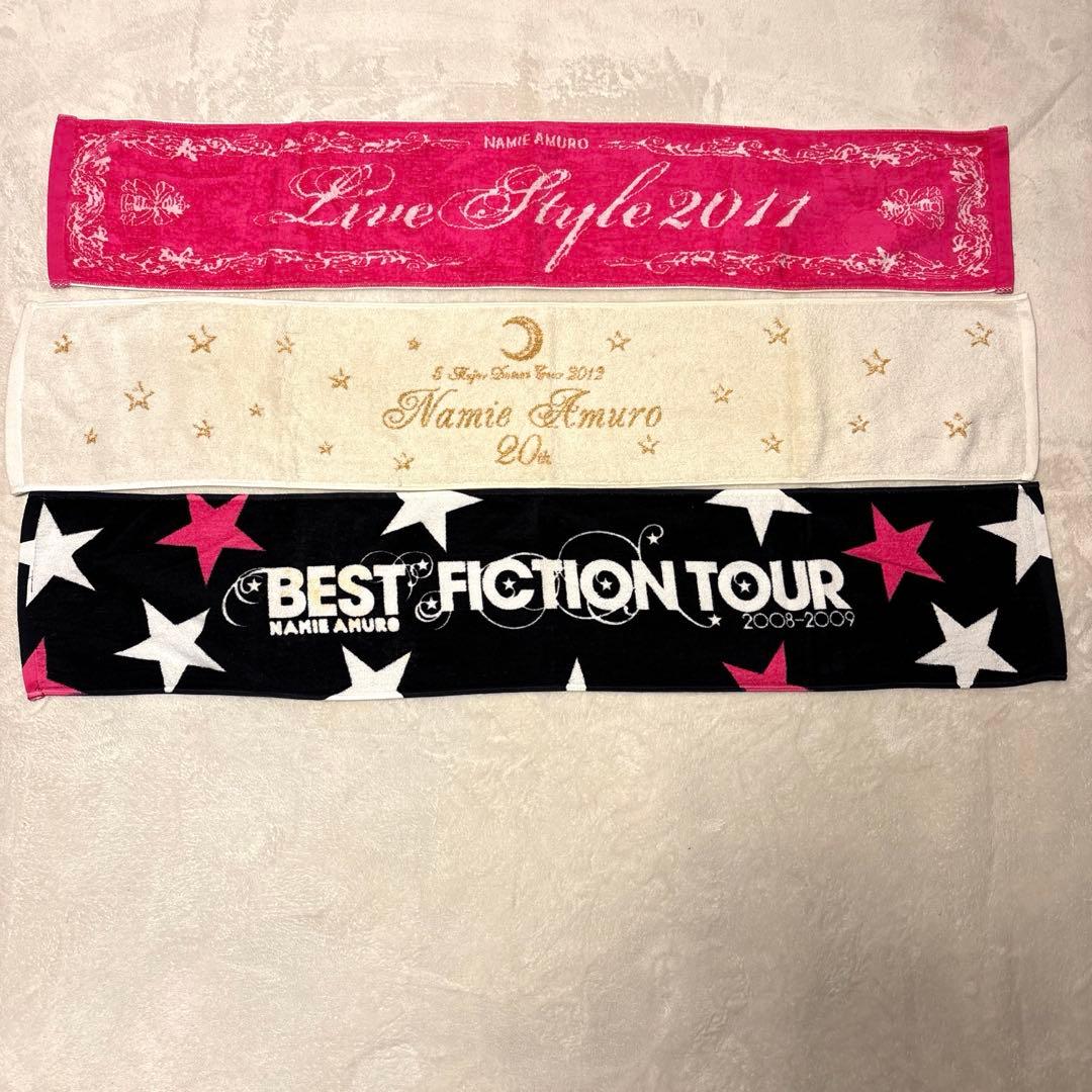 安室奈美恵 タオル マフラータオル 3点セット - メルカリ