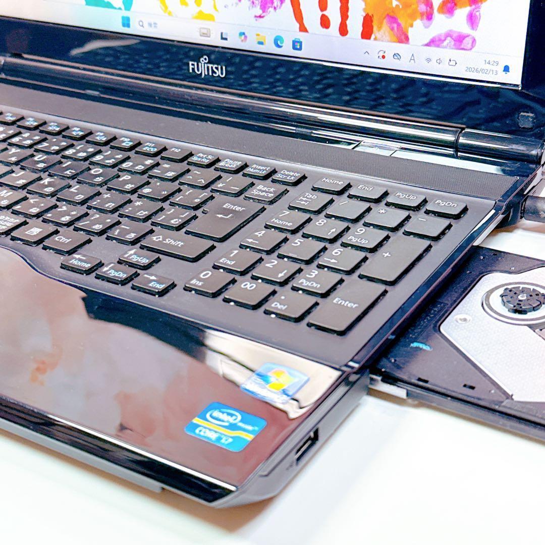 corei7❤️新品SSD✨windows11 ノートパソコン✨オフィス カメラ