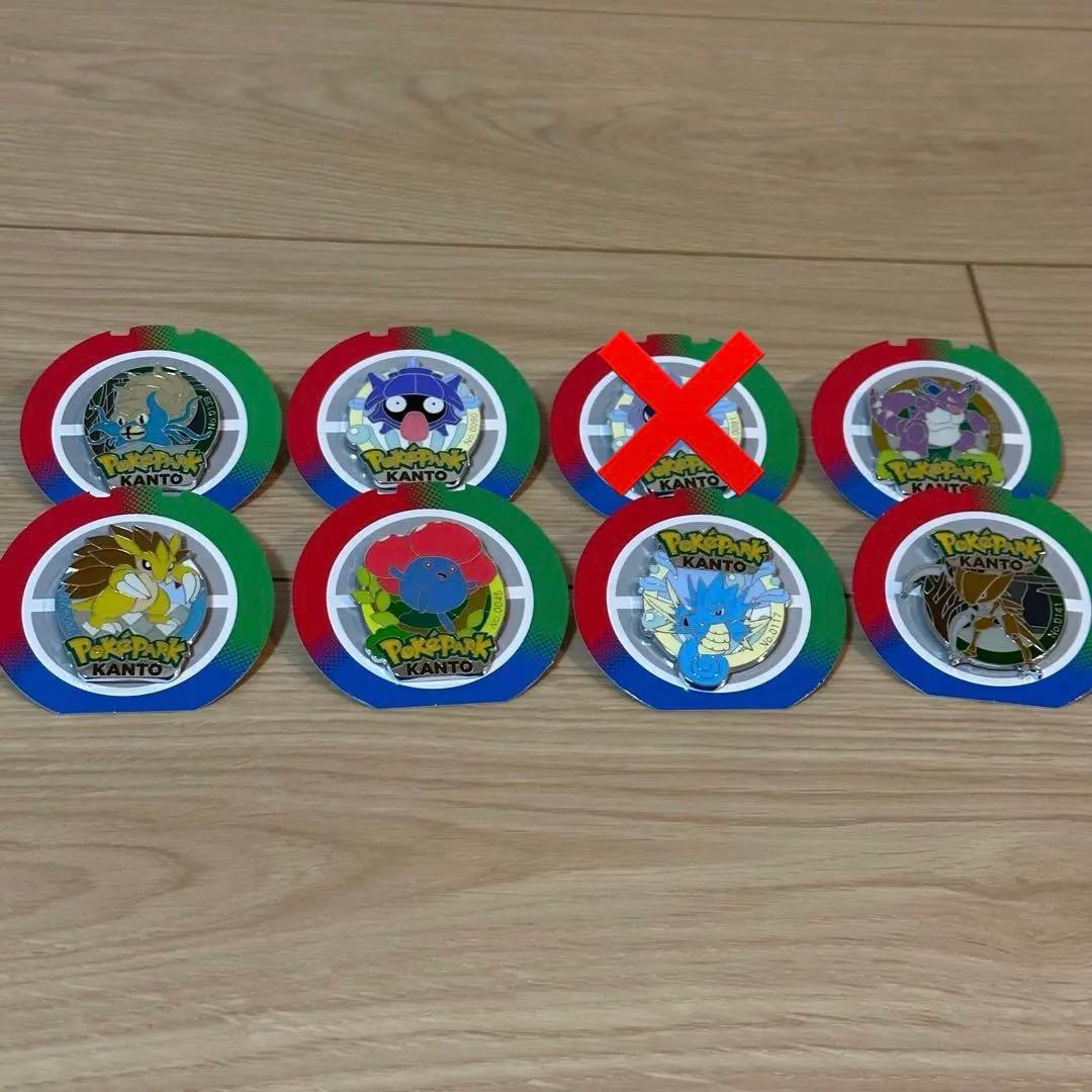 ポケモン ポケパークカントー 限定ピンズ 8個セット - メルカリ
