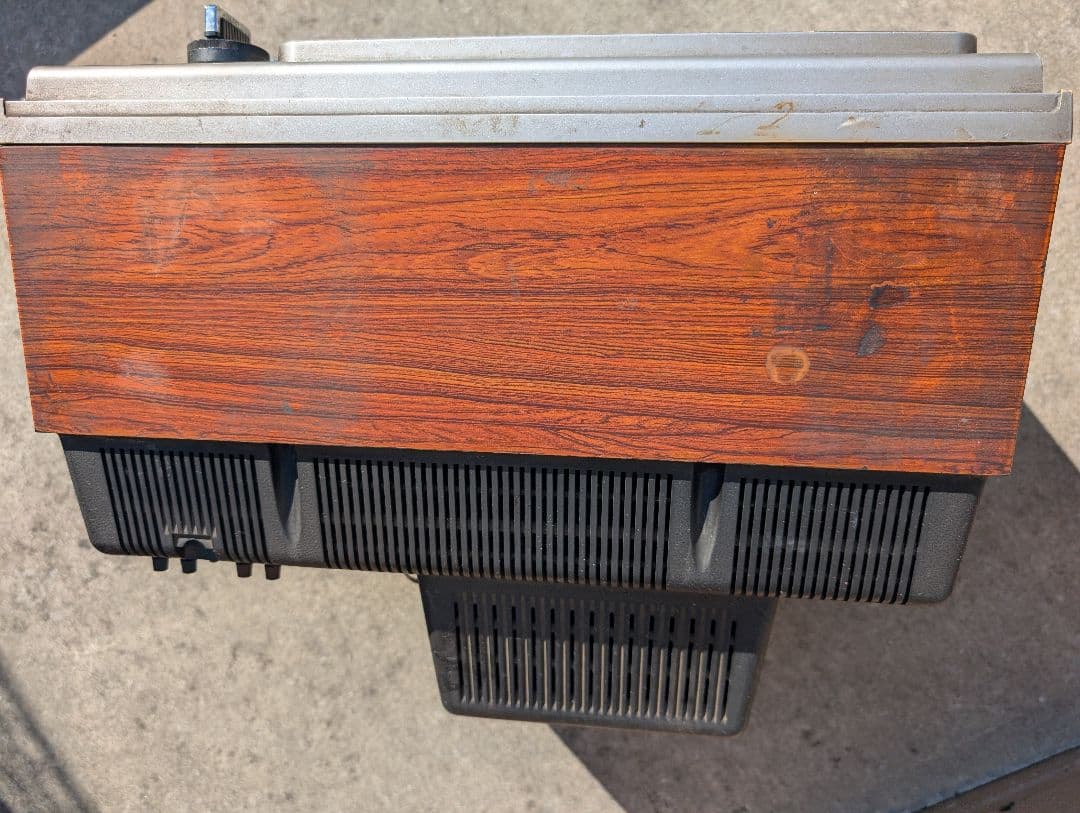 希少！！ビクター カラーTV c-3514型 ブラウン管TV 木目調 ジャンク