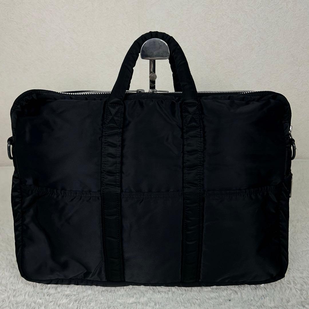 PORTER TANKER 2WAY BRIEFCASE 2層 ブラック - メルカリ