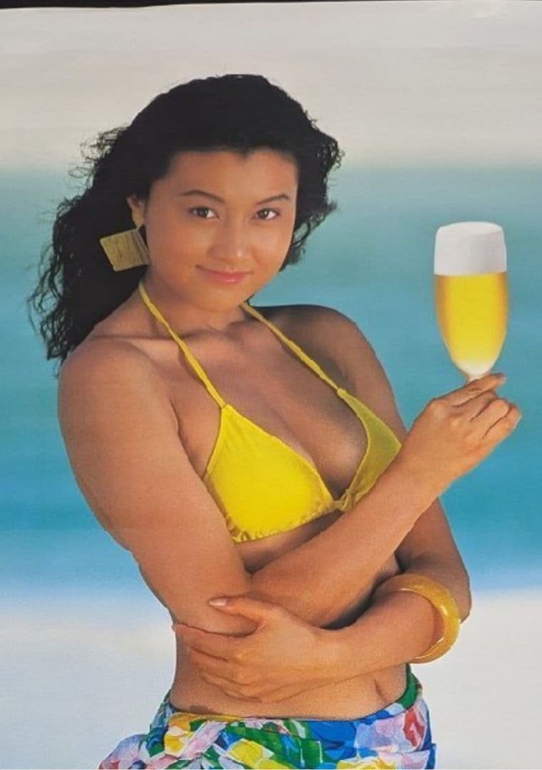 藤原紀香 アサヒビール『Asahi Super Dry』 水着B2ポスター - メルカリ