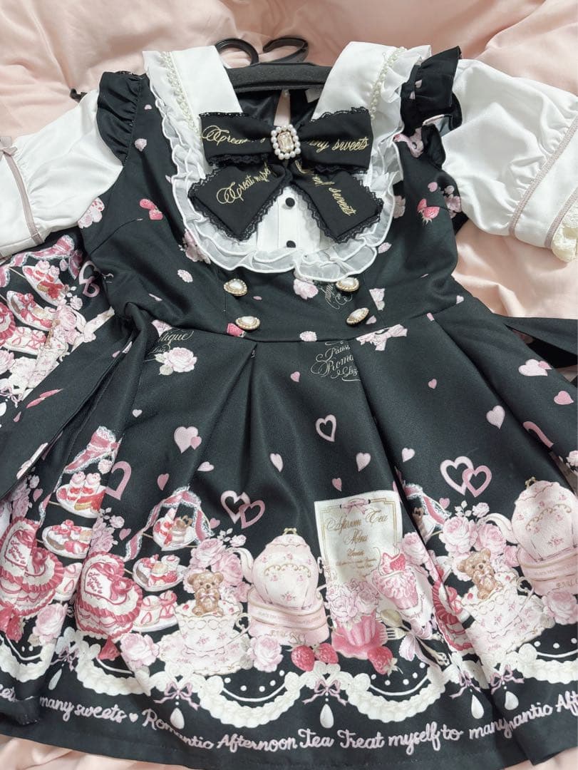 LIZLISA Many Hearts Afternoontea柄セットアップ - メルカリ