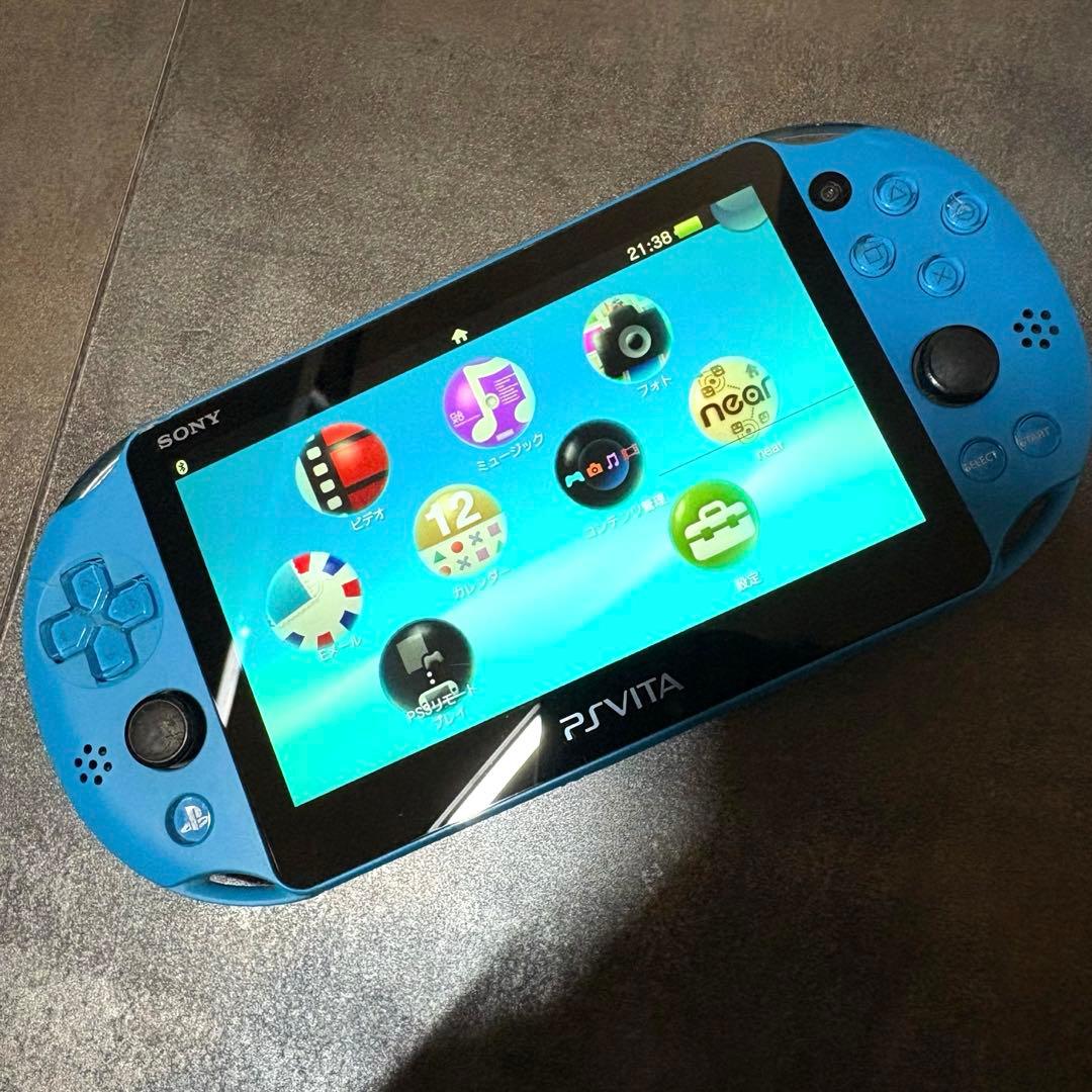 PS Vita PCH-2000 アクア・ブルー ジャンク 本体 - メルカリ