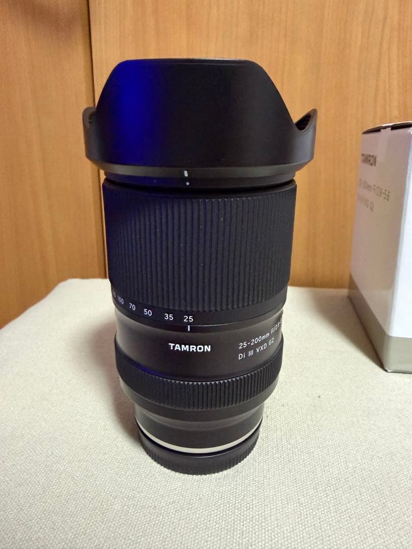 レンズ(ズーム) TAMRON 25-200mm F/2.8-5.6 Di III VXD G2