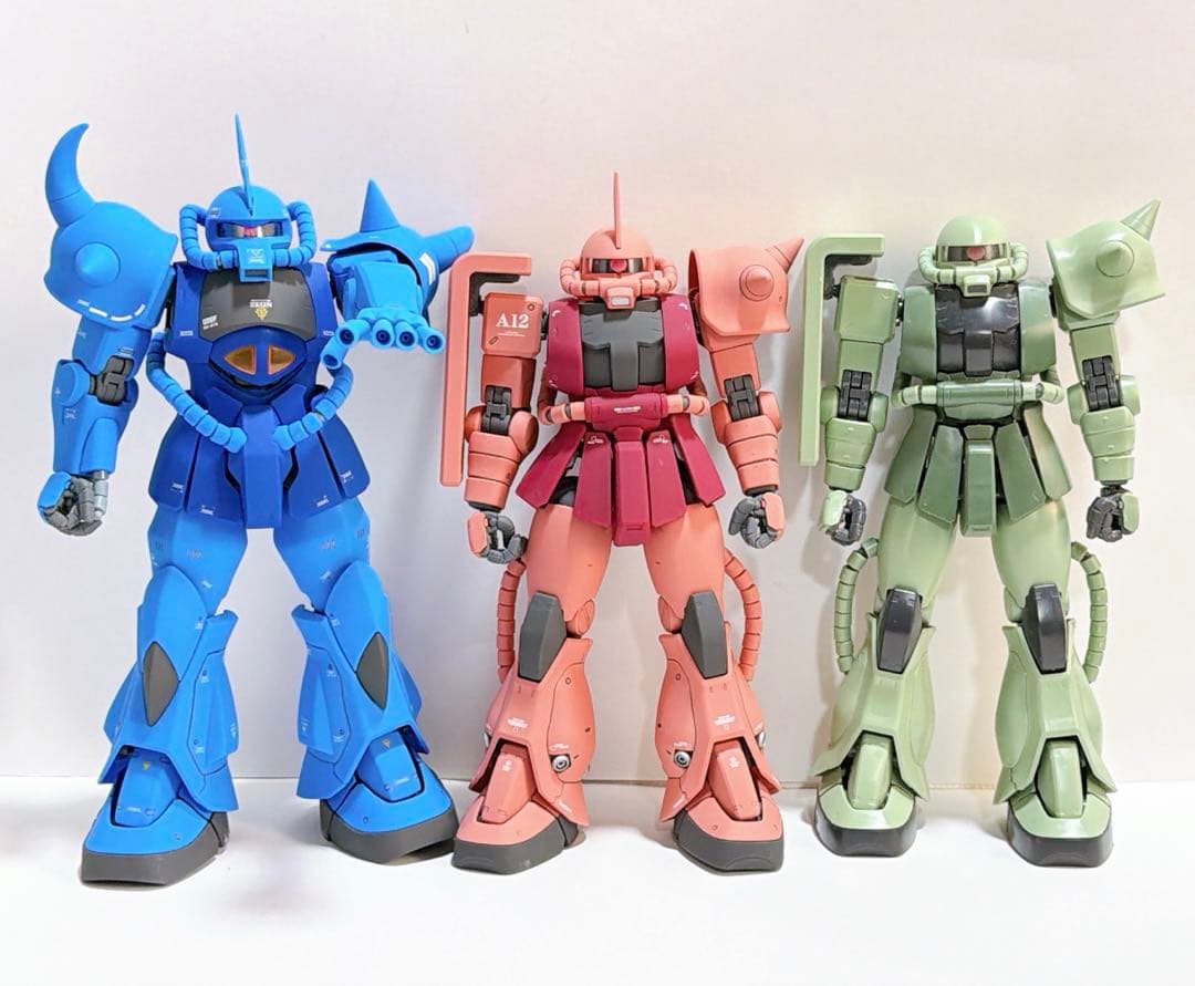 MG グフ2.0 シャア専用ザク2.0 ザク2.0セット MG シャア専用ザクII Ver.2.0 1/100スケール – SOOTANG HOBBY