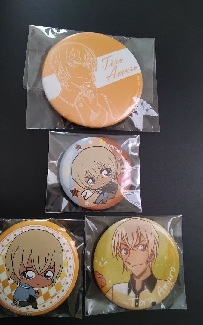 名探偵コナン 安室透 缶バッジ セット まとめ - メルカリ