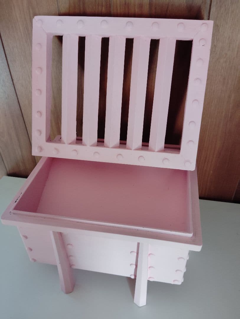 お賽銭箱 ピンク 47x38x40cm - メルカリ