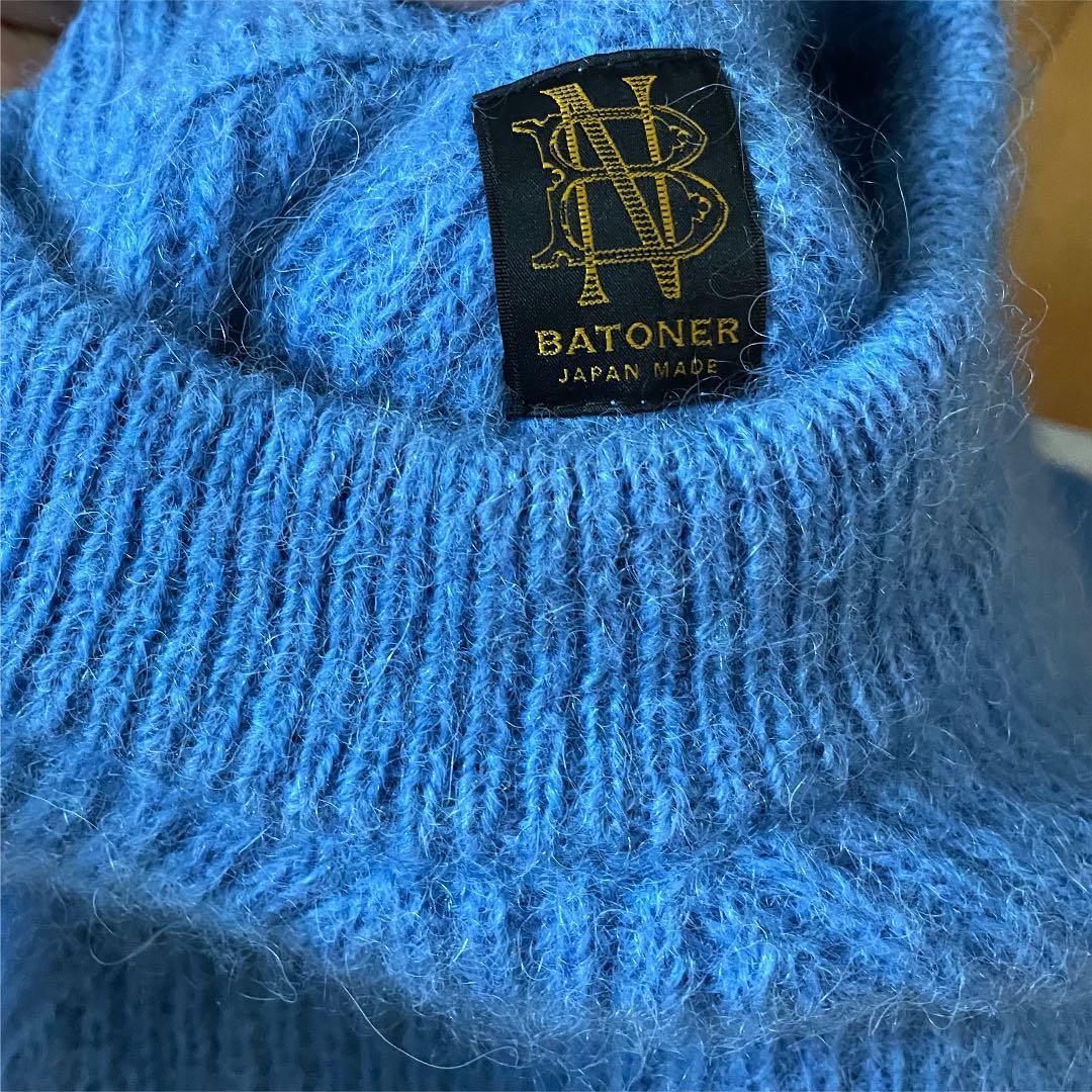 バトナー モヘア ニットBATONER Batoner - メルカリ