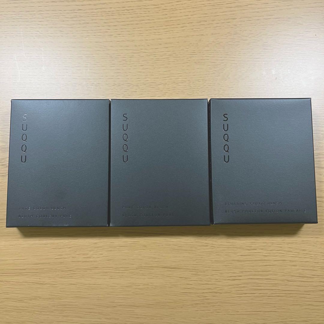 【未開封】 SUQQU チーク3個セット ブラーリング カラー ブラッシュ / SUQQU(スック)(パウダーチーク
