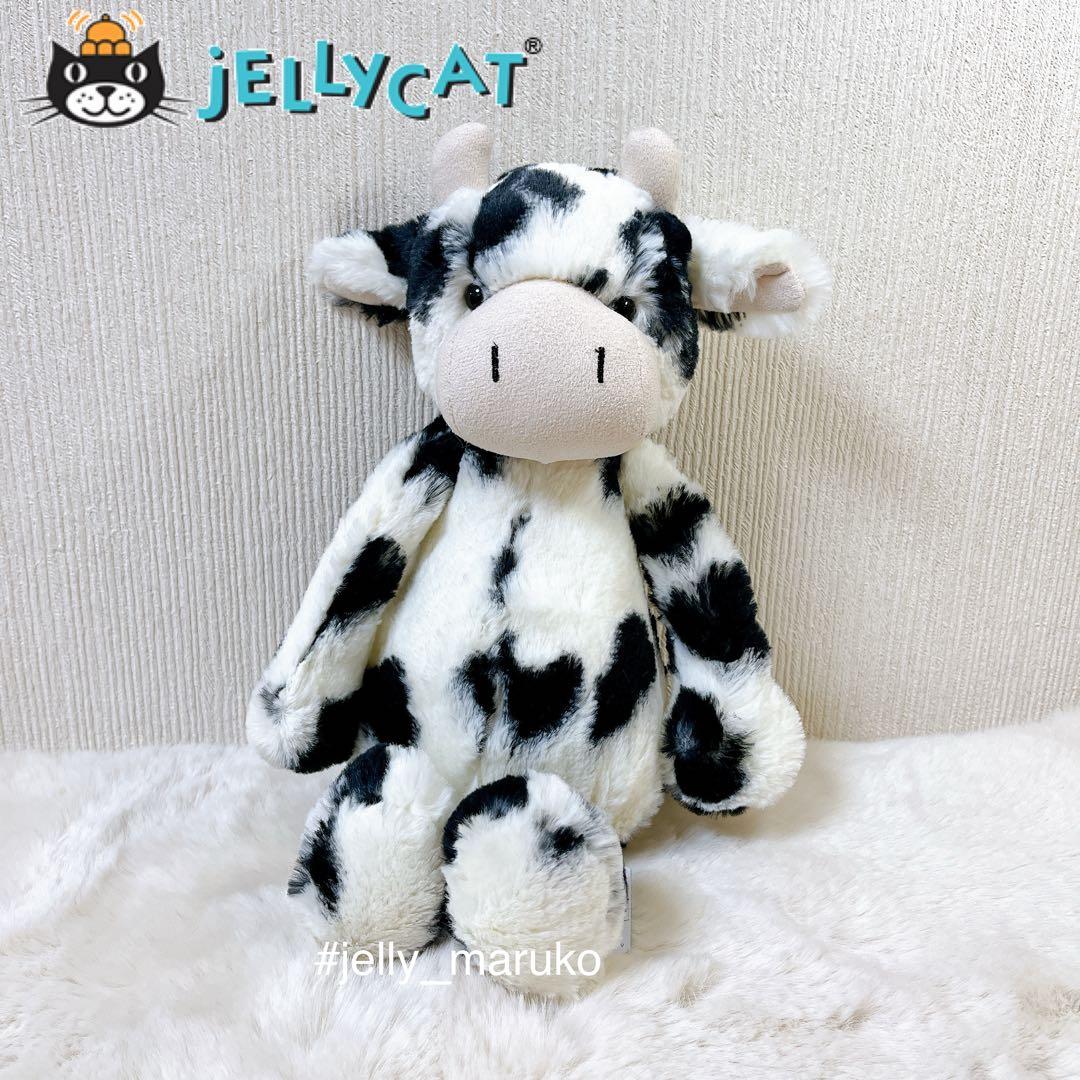 新品】 牛 うし ウシ jellycat ジェリーキャット ぬいぐるみ - メルカリ