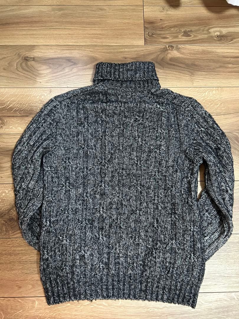 Gran Sasso グランサッソ アランニット シルク ブラック 46 - メルカリ