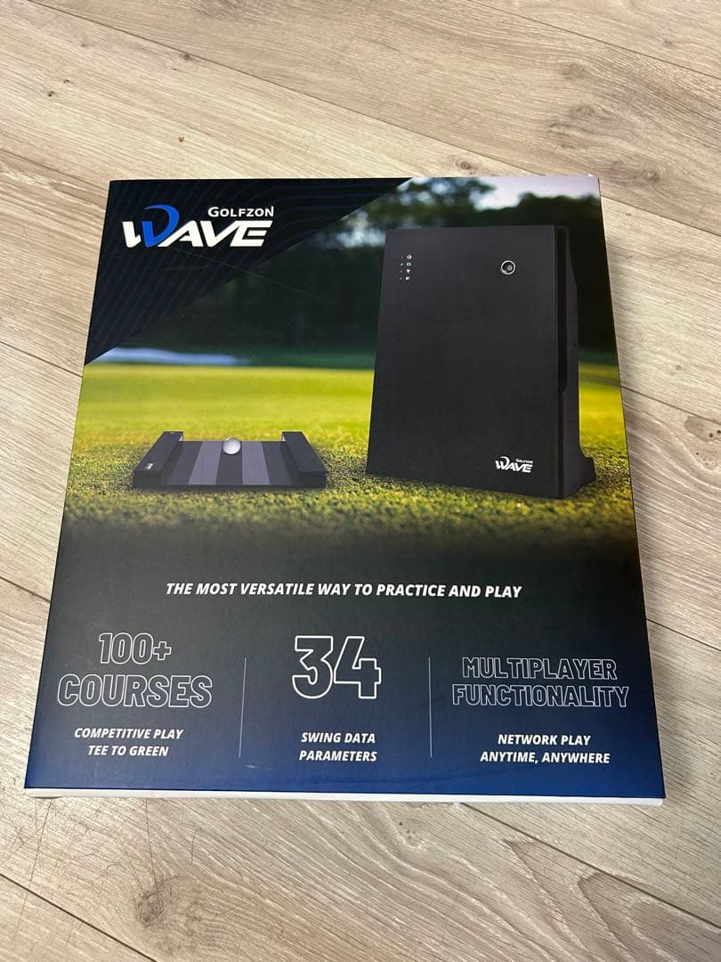 本日で出品終了　弾道計測機　GOLFZON WAVE ゴルフ弾道測定システム「GOLFZON WAVE」を7月28日（金）より発売