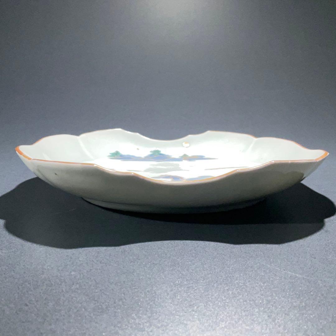 伊万里金襴手馬図変形皿 江戸 古伊万里 金直し R0917w2ダH - メルカリ