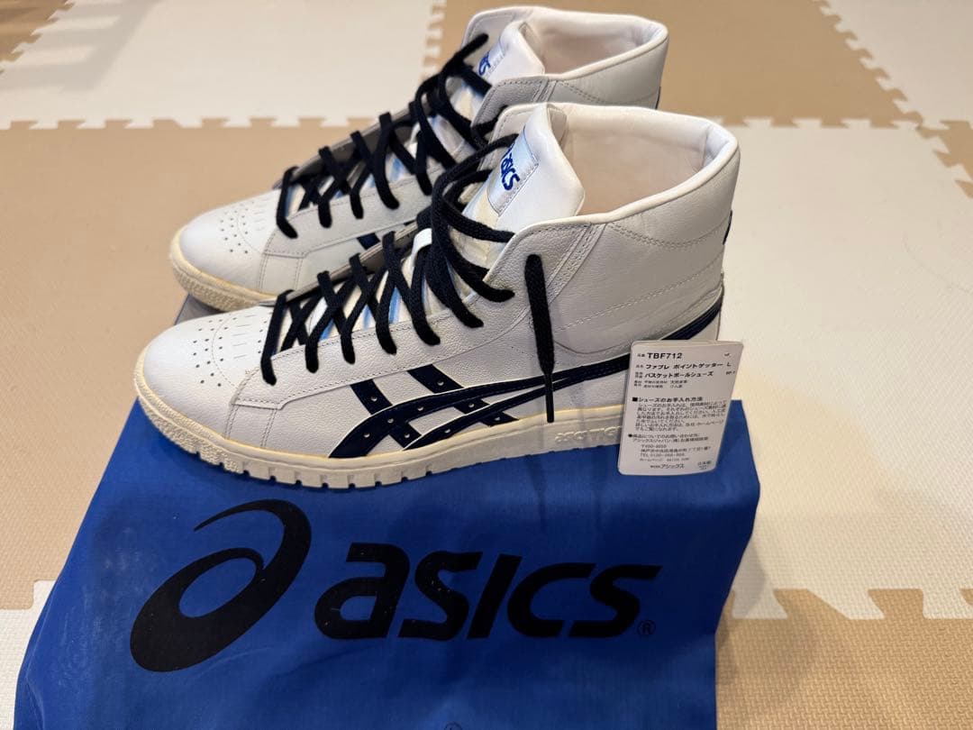 asics 新品未使品 ポイントゲッター カンガルー革 デッドストック