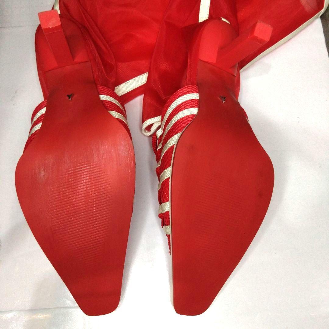 フク様専用ページ 極美品 YELLO スニーカーミュール レース Lサイズ