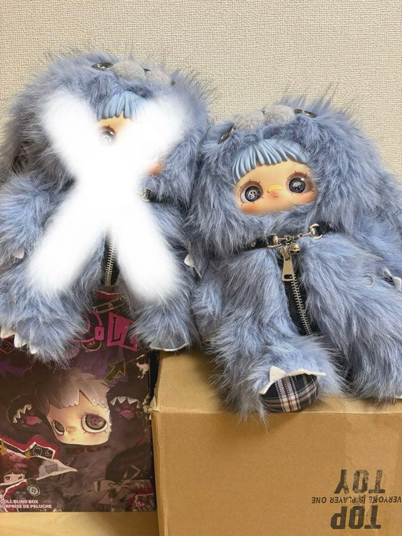 MayMei 霉霉 反逆ぬいぐるみシリーズ メイメイ 400％《水色うさぎ》