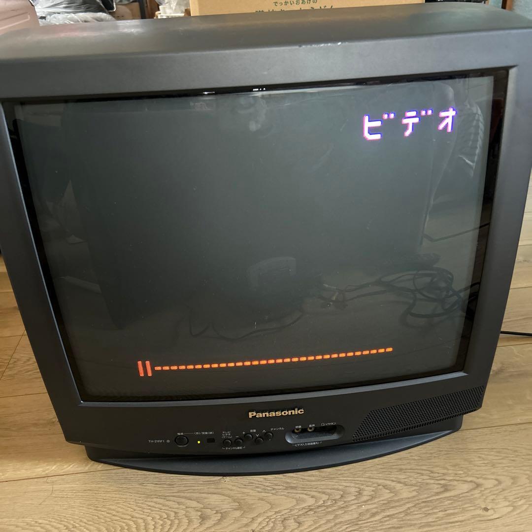 Panasonic ブラウン管 カラーテレビ21型 - メルカリ