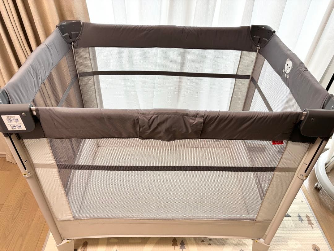 【美品】アップリカ　ココネルエアーAB グレーベア アップリカ（Aprica） ココネル エアー AB グレーベアー(GR) ベビー