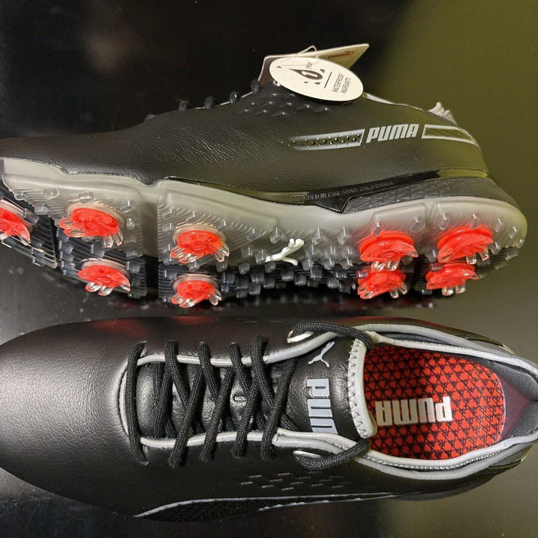 26.5cm 新品 プーマ スパイク ゴルフシューズ 193849-02