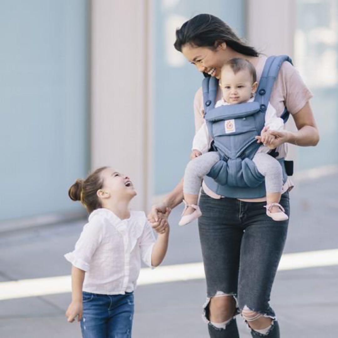 エルゴベビー オムニ360 クールエア メッシュ オックスフォードブルー