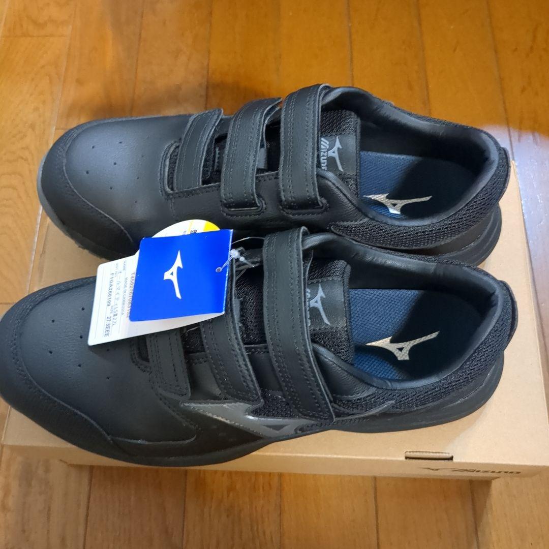 Mizuno 安全靴 27.5cm ブラック ベルクロ - メルカリ