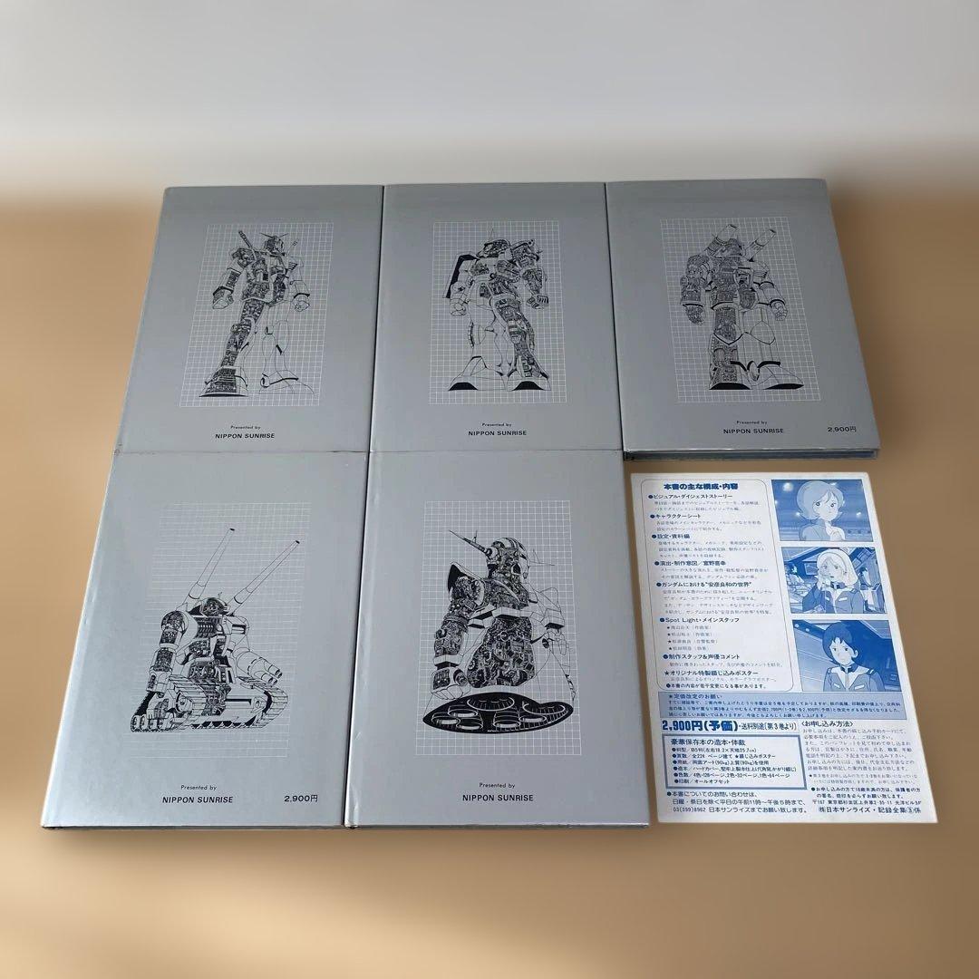 機動戦士ガンダム 記録全集 全5巻セット&DMチラシ - メルカリ