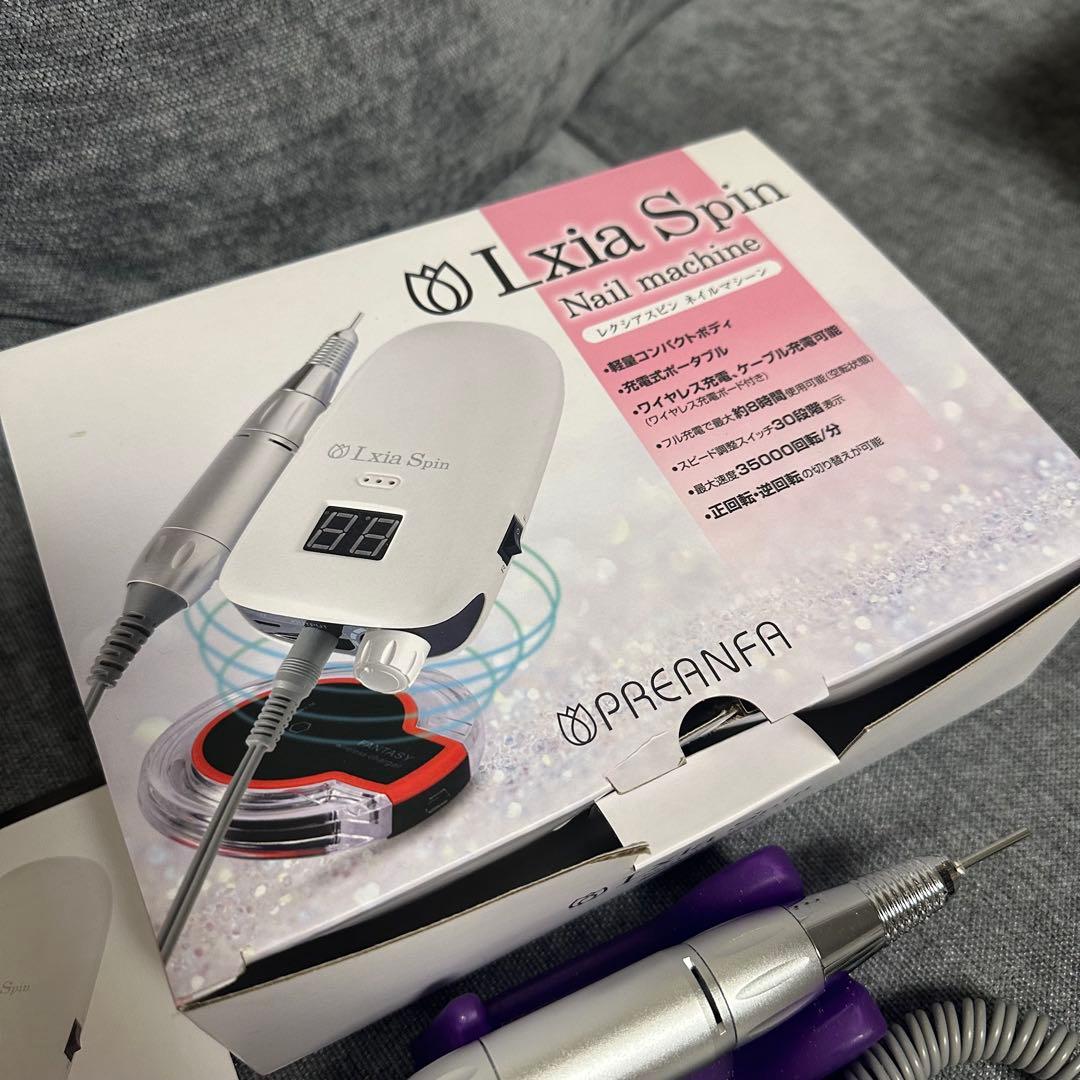 Lxia spin レクシアスピン ネイルマシーン ワイヤレス - メルカリ